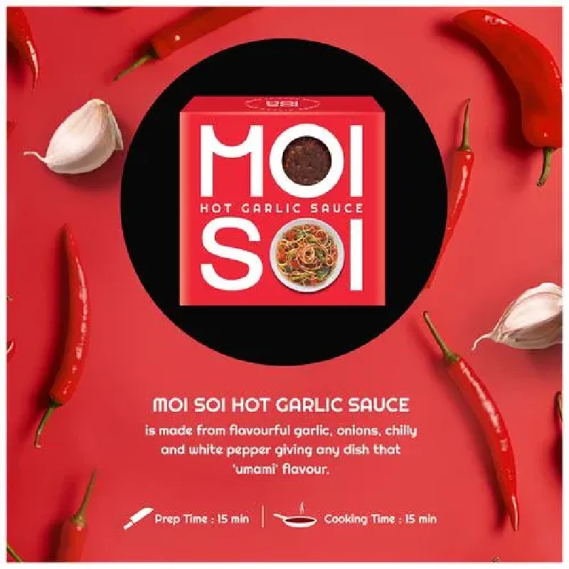 MOI SOI Hot Garlic Sauce, 175 g-3.webp